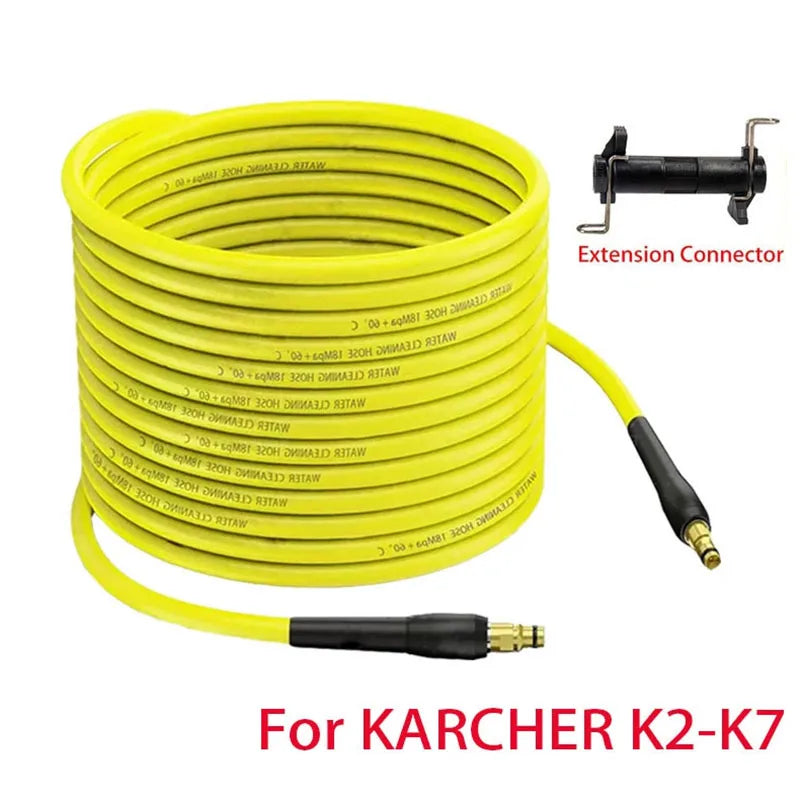 High Pressure Washer Hose Pipe Cord Car Water