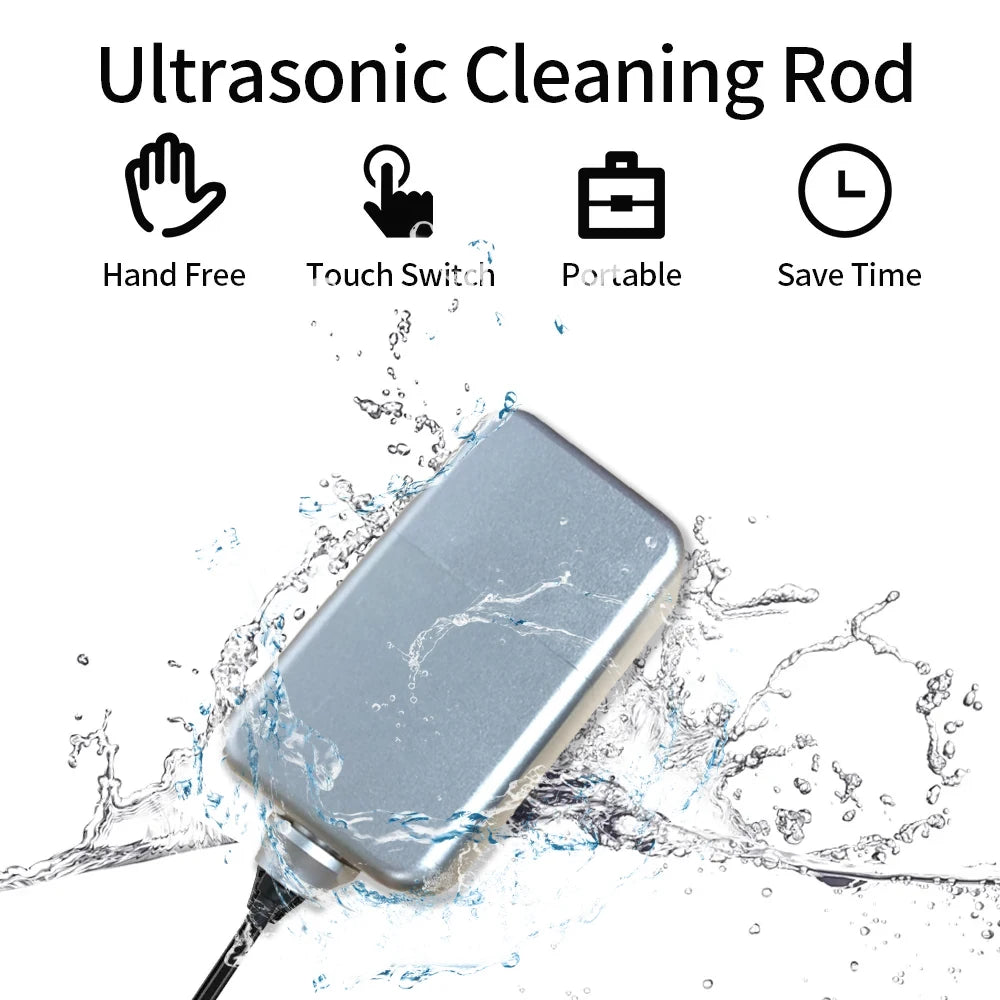 Ultrasonic Cleaner Vibration Jewelry Parts Glasses Manicure