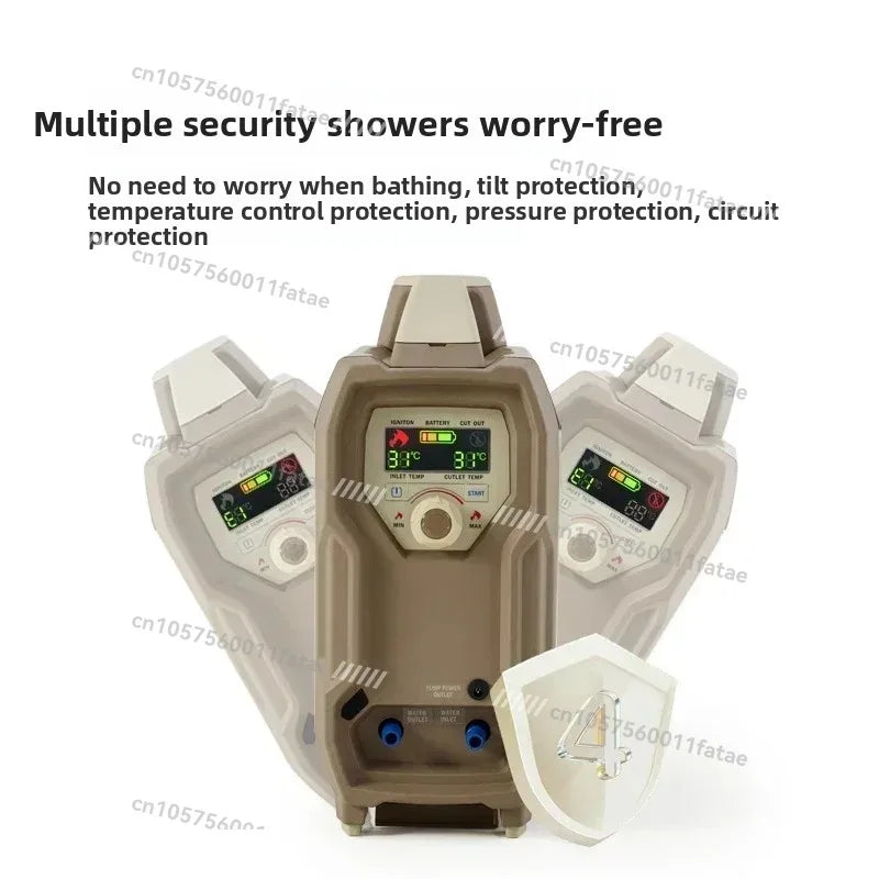 Heating Shower Outdoor Camping Water Heater Electric Shower