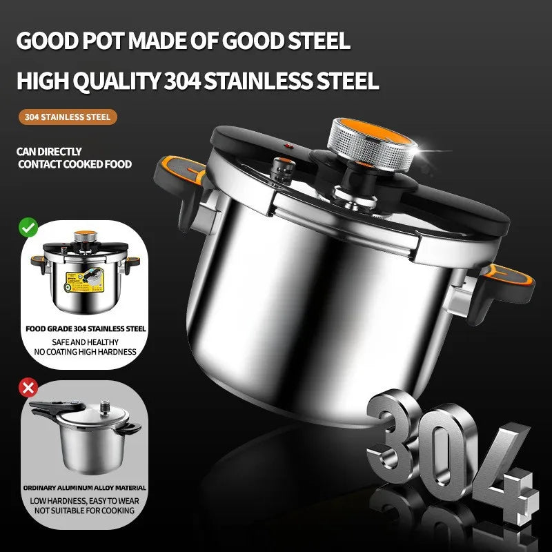 Stainless Steel Pressure Cooker Use - Small Size