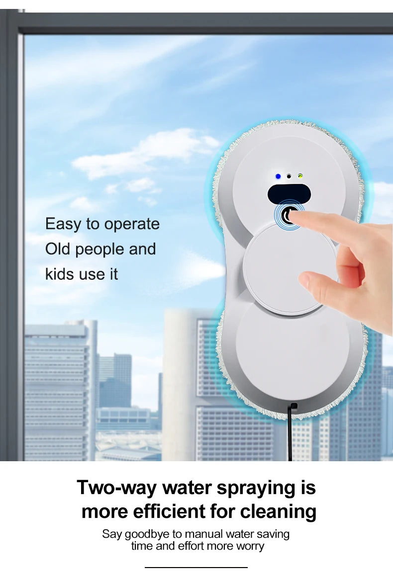 Puruikai Atomizing Ultra Thin Robot Vacuum Cleaner Window