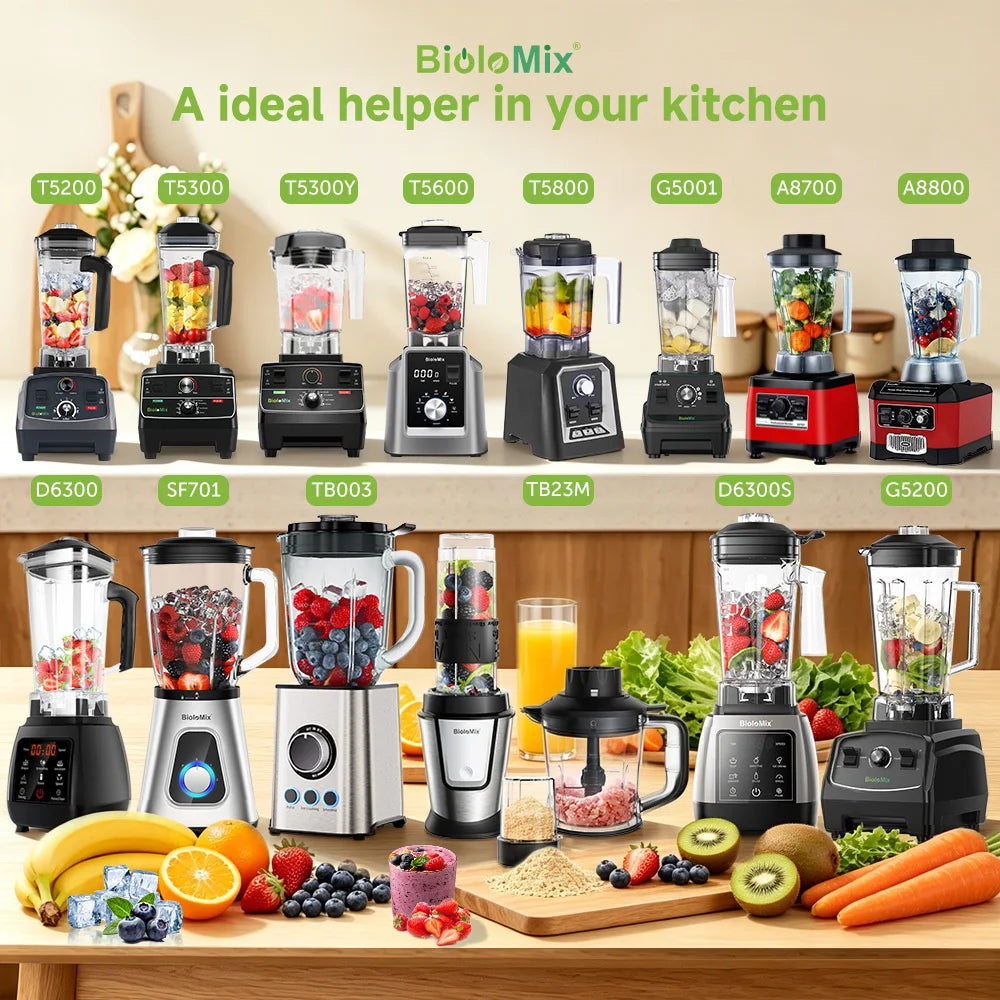 Biolomix 3-In-1 Food Processor 700w Juicer Blender Personal
