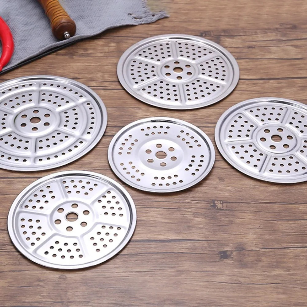 Durable Stainless Steel Steamer 16-34cm Compartment Steamed Rice