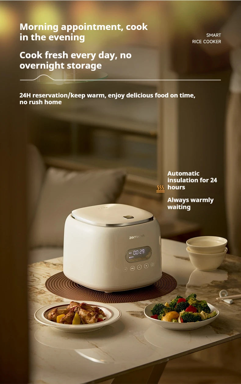 German Zemkon 5l Electric Rice Cooker Stainless Steel