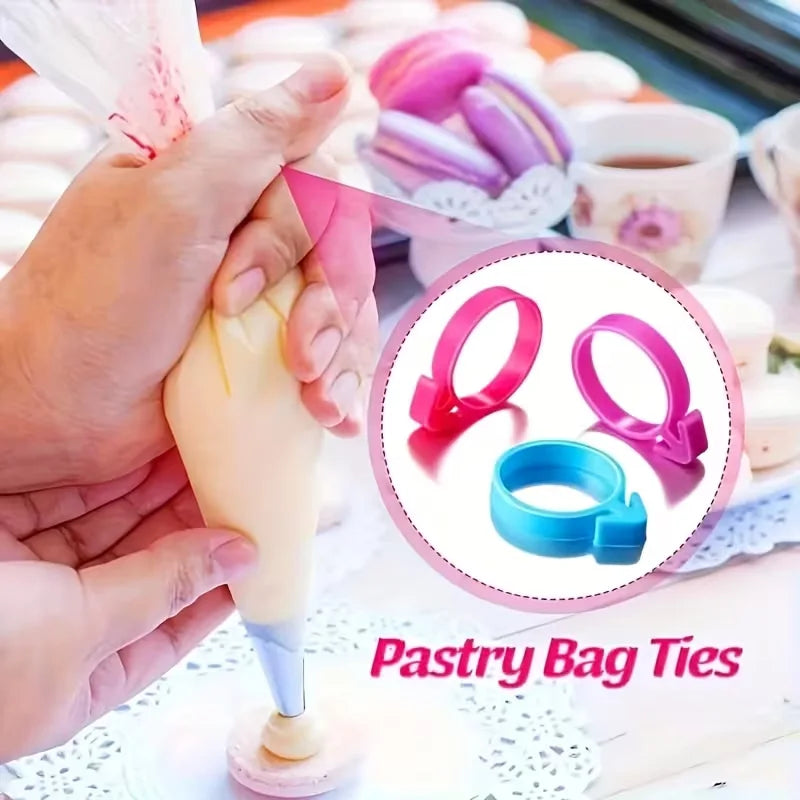 5pcs/10pcs/20pcs/30pcs/50pcs Random Color Icing Piping Rings