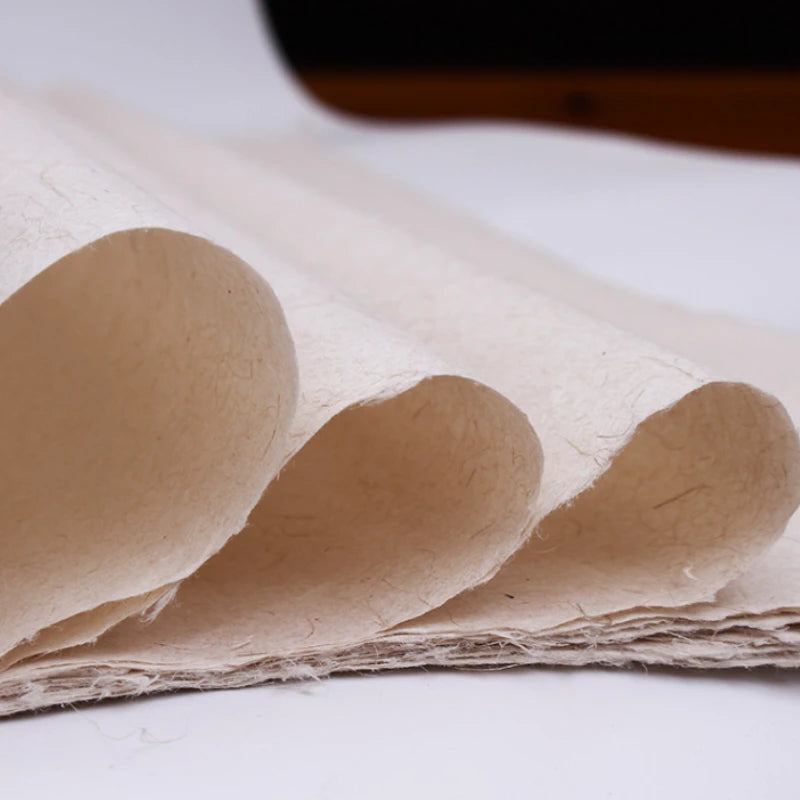 Chinese Pure Mulberry Paper Handmade Plant Fiber Half