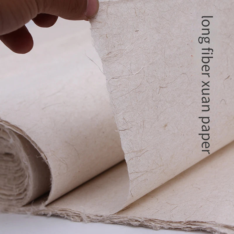 Chinese Pure Mulberry Paper Handmade Plant Fiber Half