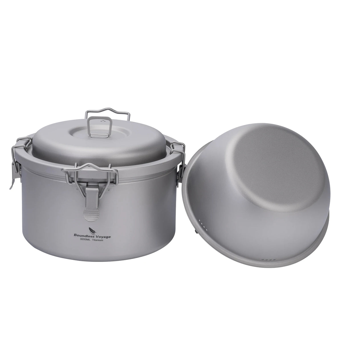 Boundless Voyage Camping Rice Cooker Titanium Pot Cooker