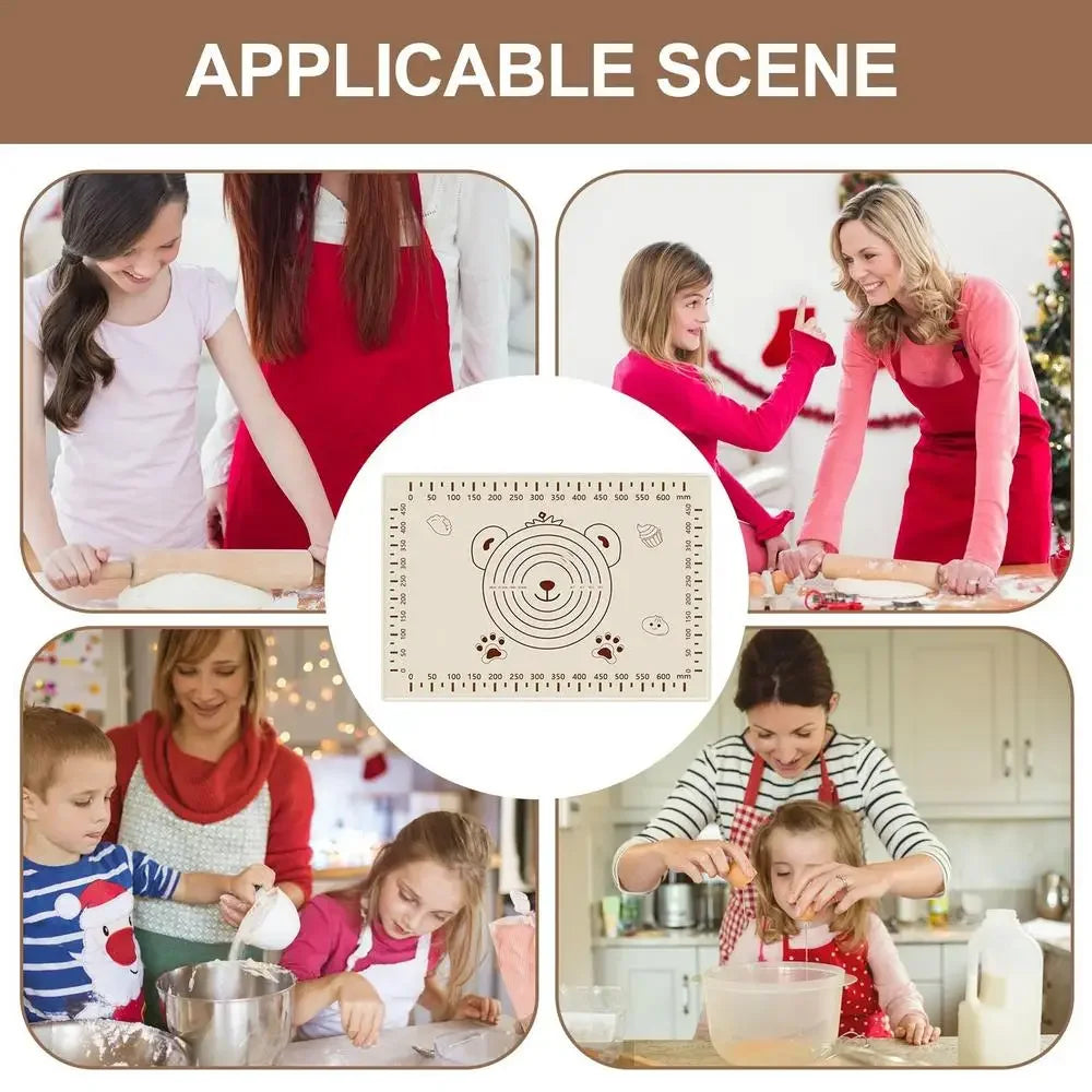 70 50cm Silicone Pad Baking Mat Sheet Kneading