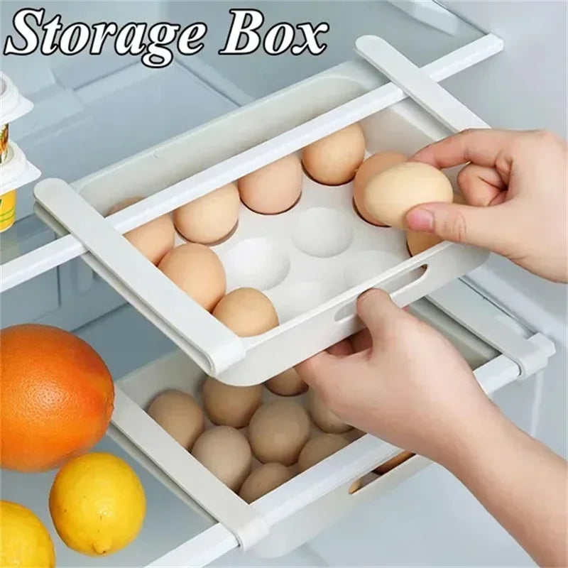 Egg Rack Holder Storage Box Egg Basket Container