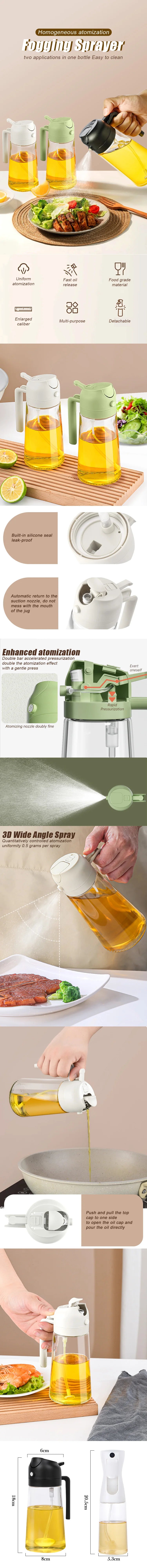 Oil Sprayer Oil Jar Can Pour Oil Spray