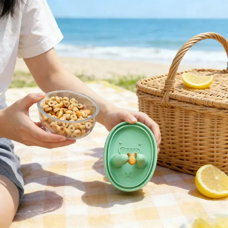 1pcs Creative Lunch Box Hand-Clean & Dirt-Proof Container