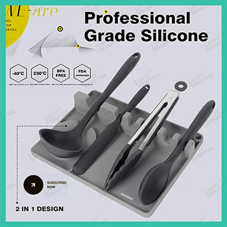 1-Pack Silicone Kitchenware Cooking Utensils Spatula Turner