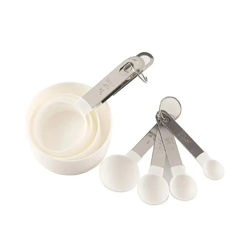 8pcs Measuring Cups Spoons Baking Cake Pastry Cooking