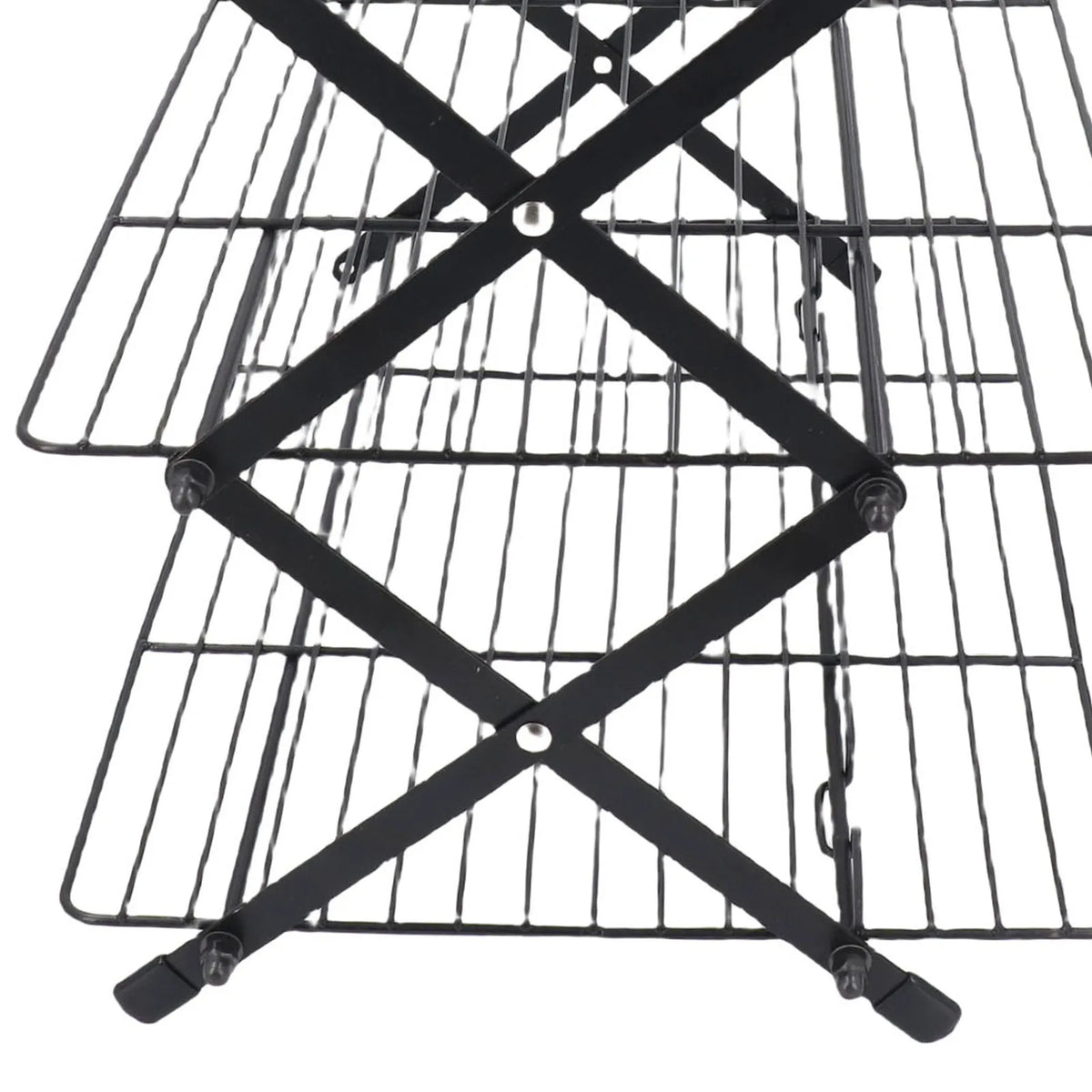 Multi Layer Baking Cooling Rack Foldable Rectangular Iron