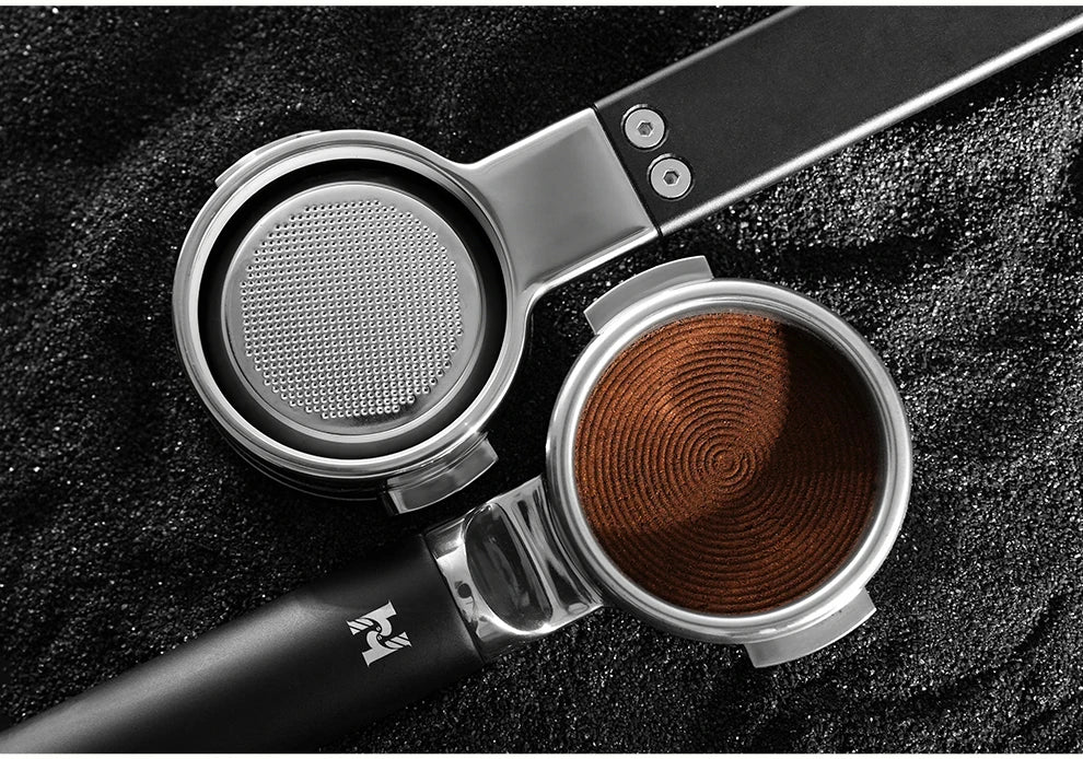 Hibrew V61 58mm Espresso Bottomless Portafilter 2in1 Double