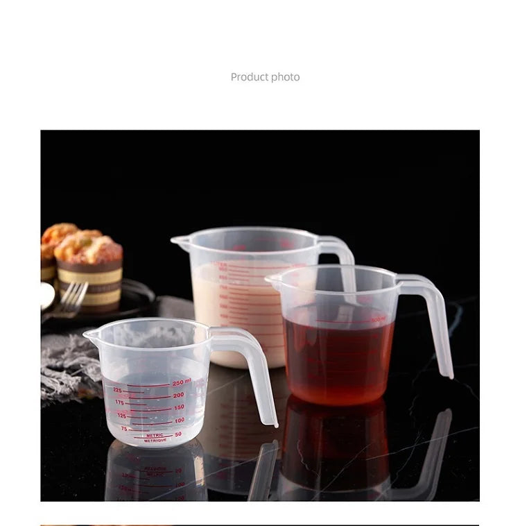 250/500/1000ml Measuring Cups Easuring Cup Plastic Jug Digital