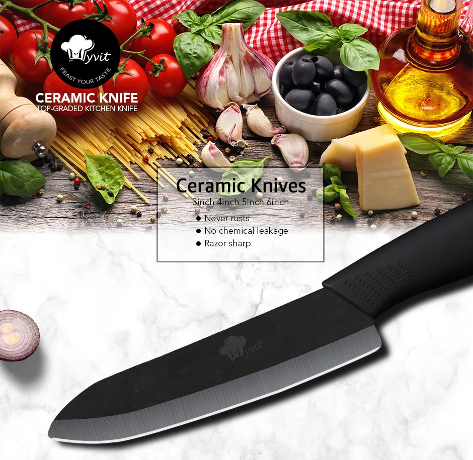 Ceramic Knives Peeler Chef Knife Paring Utility Slicing