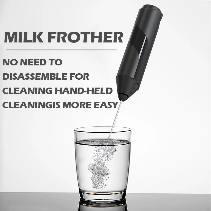 Electric Milk Foamer Coffee Whisk Mixer Mini Frother