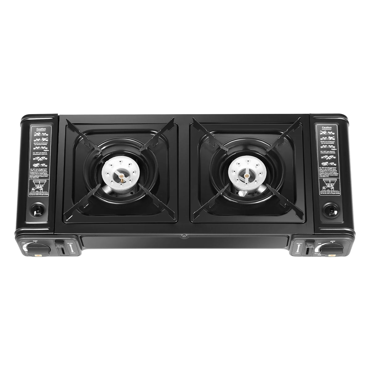 Double Head Barbecue Gas Stove Baking Tray Application