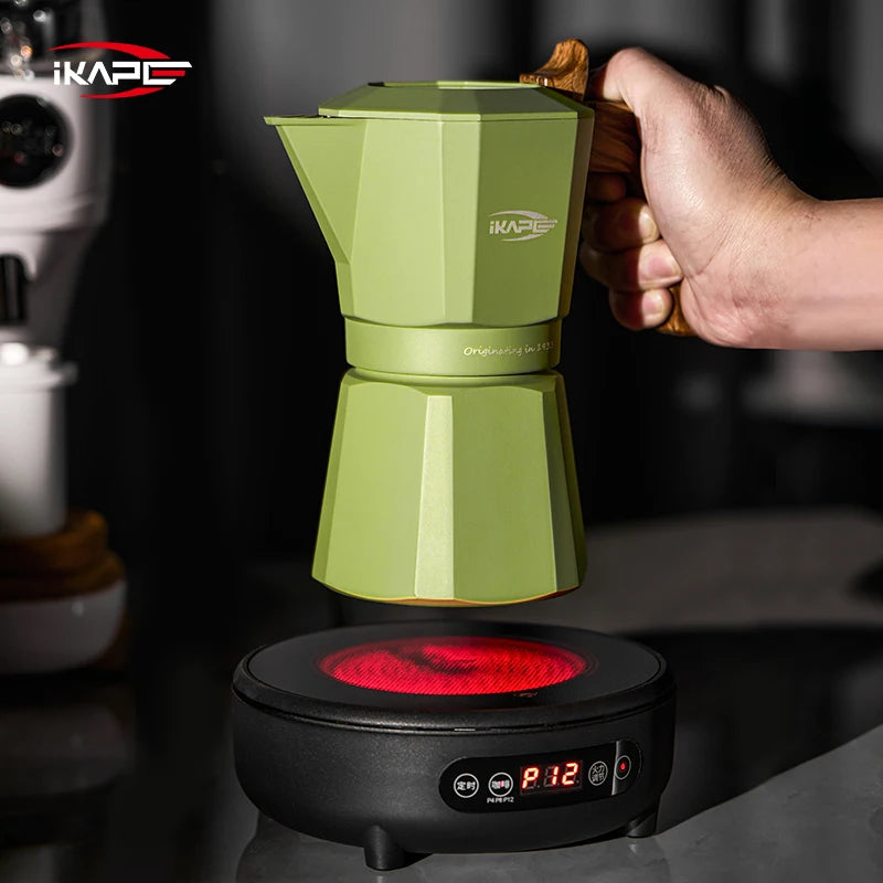 Ikape Espresso Moka Pot Infrared Ceramic Hob 220v