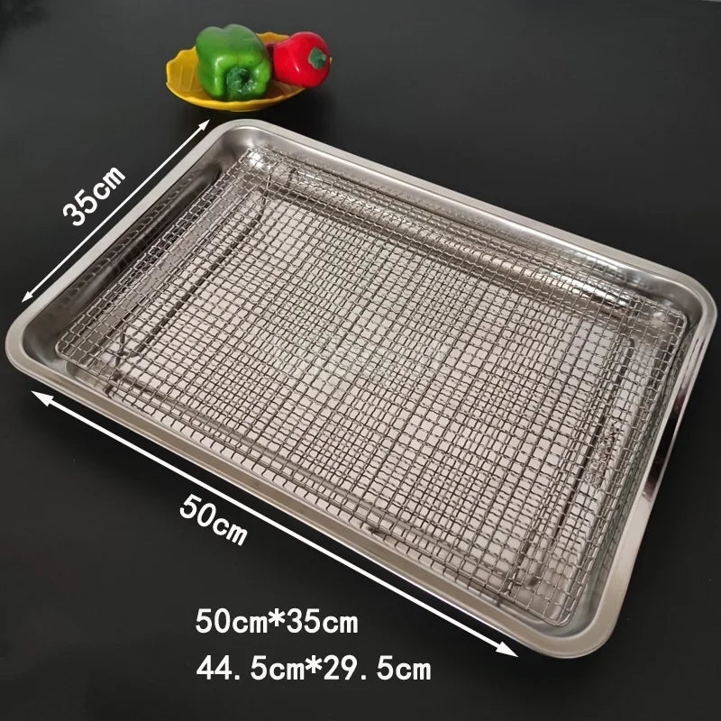 304 Stainless Steel Oven Square Barbecue Bbq Mesh