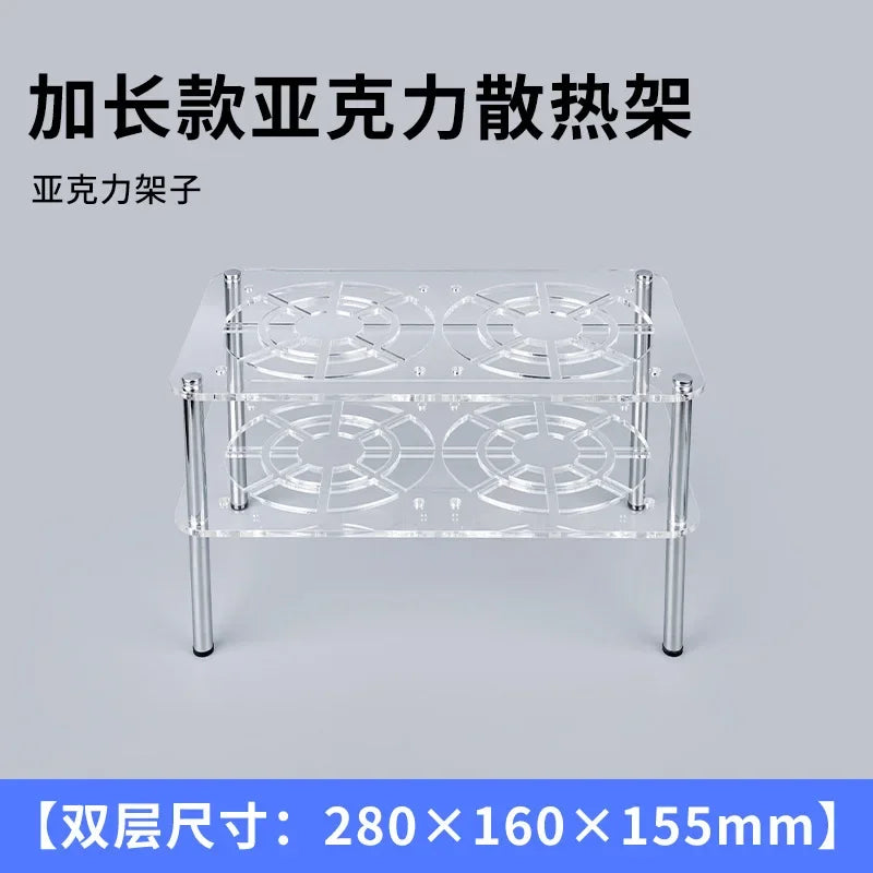 Mesh Design Cooling Rack 12cm Usb Fan -