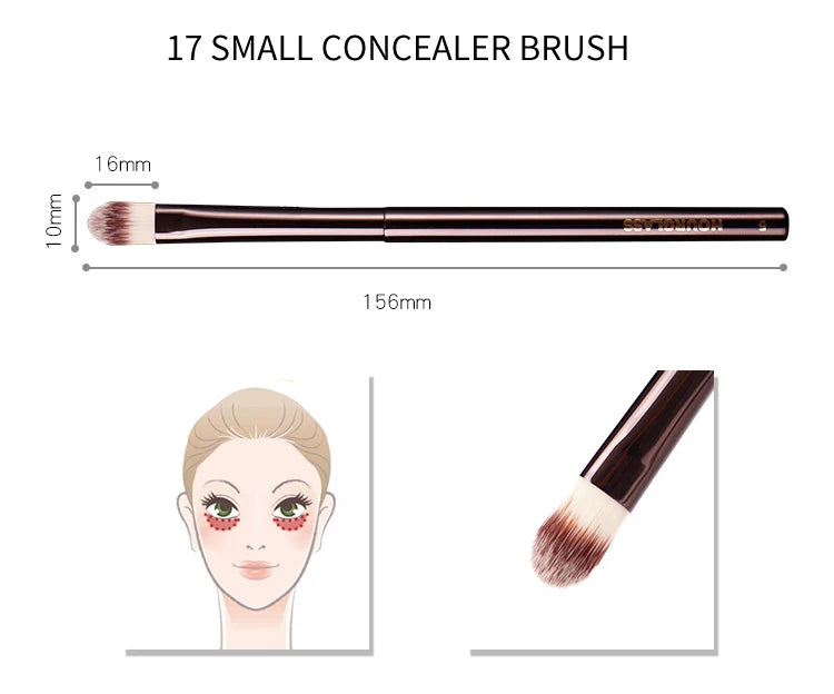 Hourglass Cruelty Makeup Brush-19brushes Blusher Powder