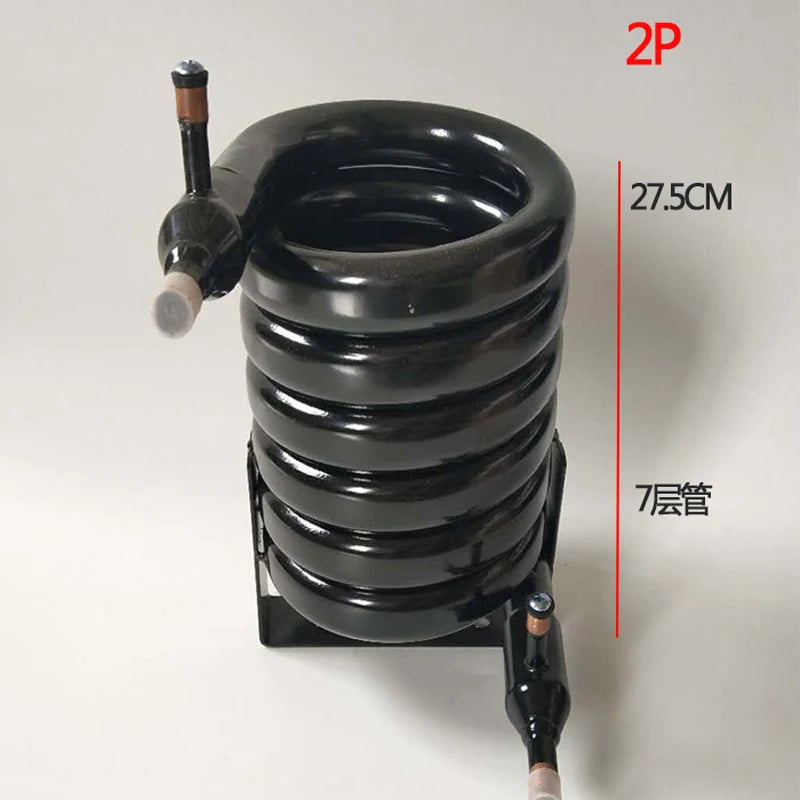 Ice Maker Water Cooled Condenser Air Conditioning Tube