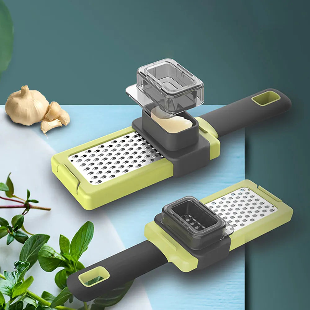 Garlic Grinder Handheld Vegetables Shredded Garlic Paste Ground