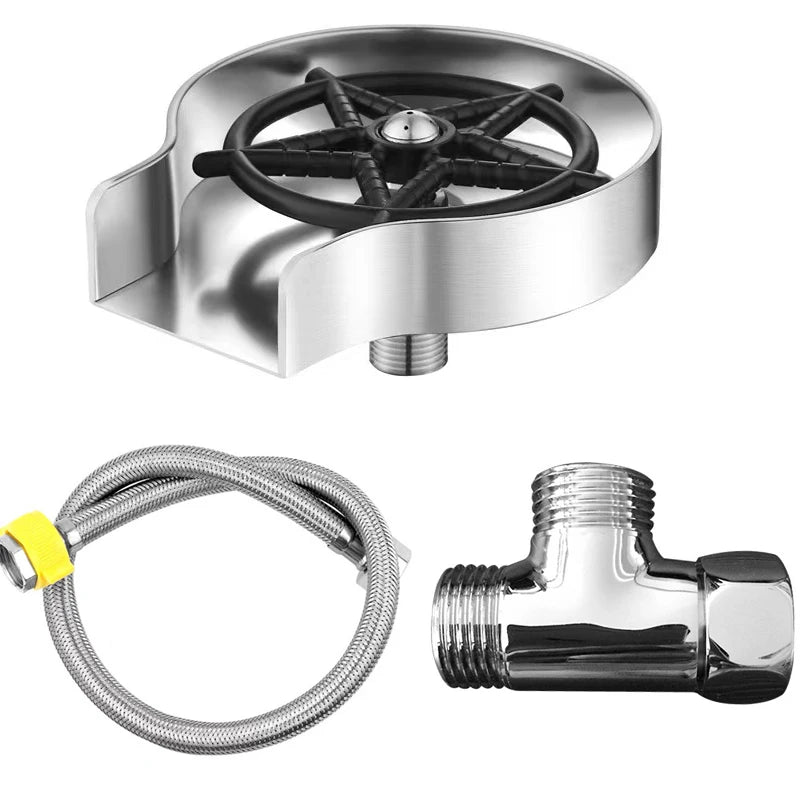 High Pressure Faucet Glass Rinser Automatic Glass Cup