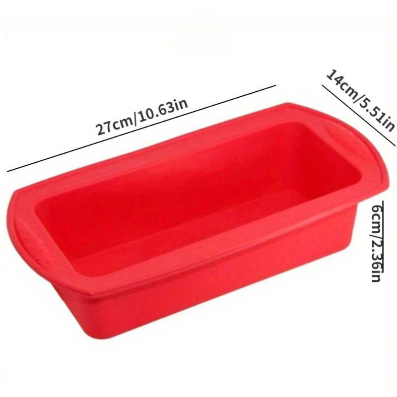 Silicone Heart Shaped Cake Pans Nonstick Reusable Round