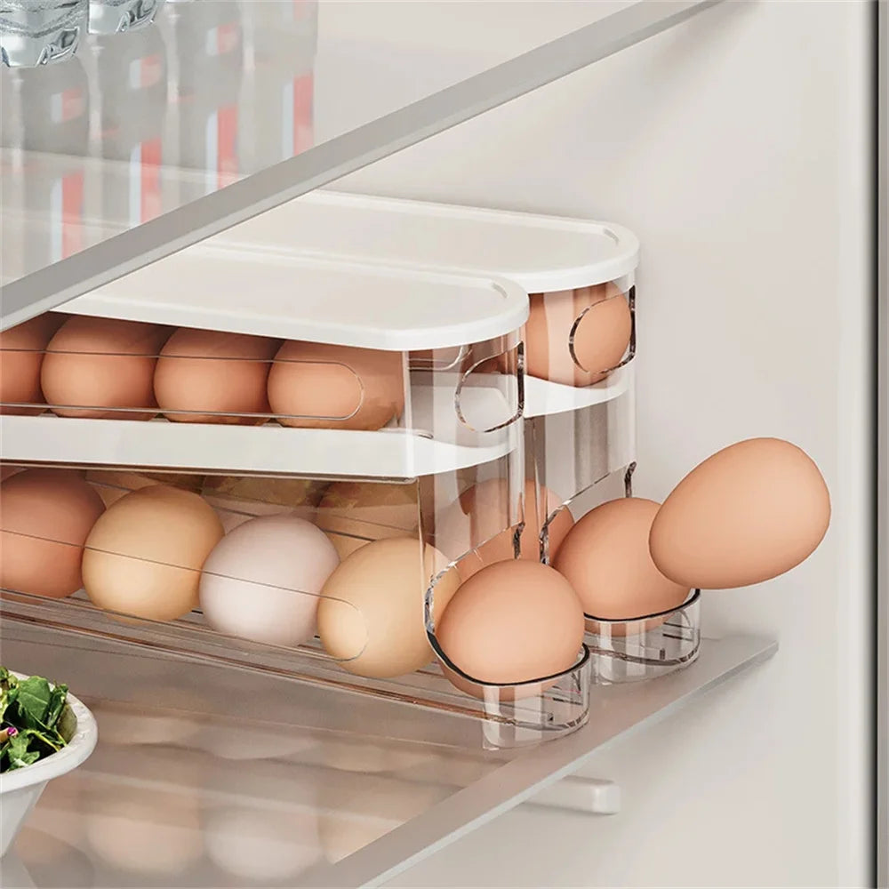 1pc Slide Type Egg Carton Double Automatic Egg