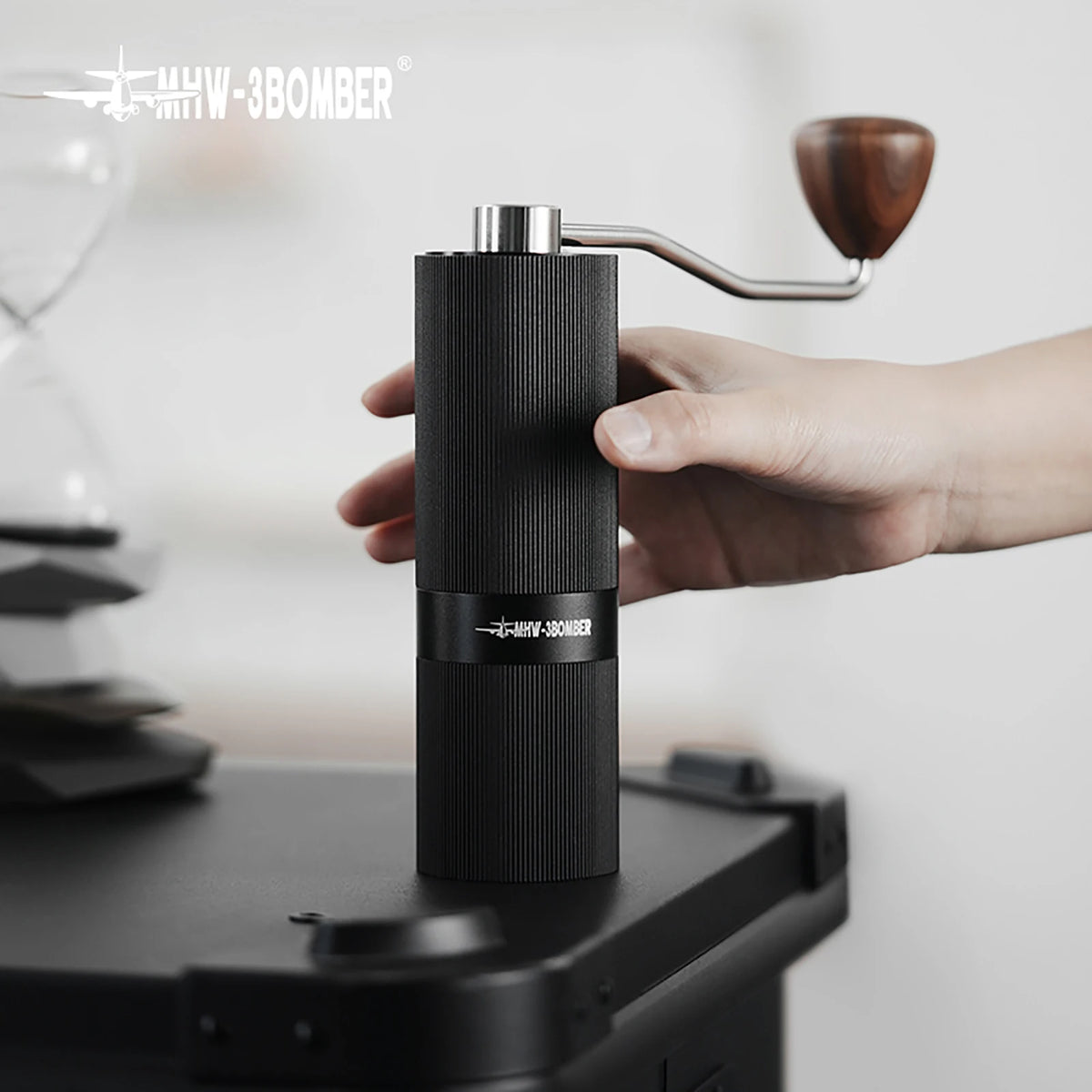 Mhw-3bomber Coffee Grinder Adjustable Settings Angle Core