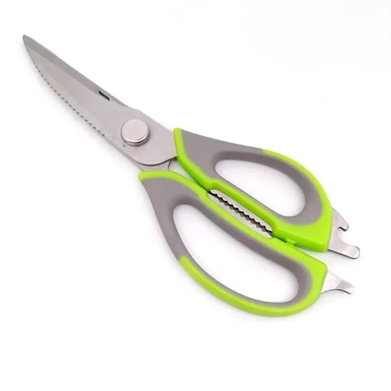 Stainless Steel Scissors Meat Chicken Bone Shears Bbq