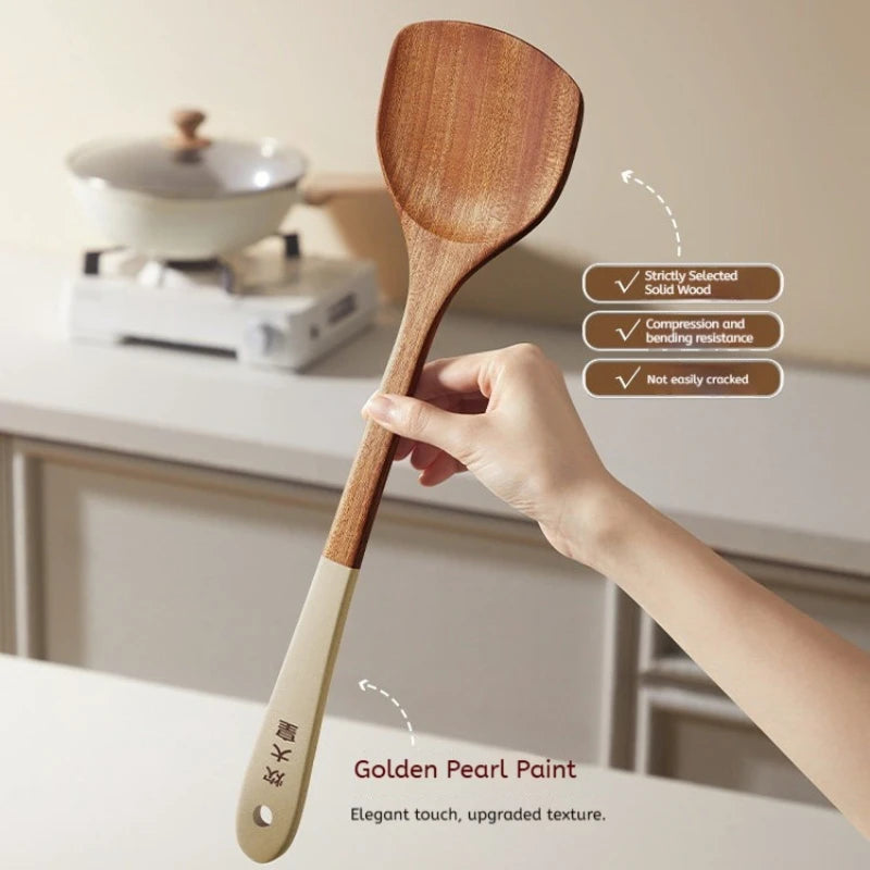Cooker King In1 Cooking Ebony Spatula Spoon Use