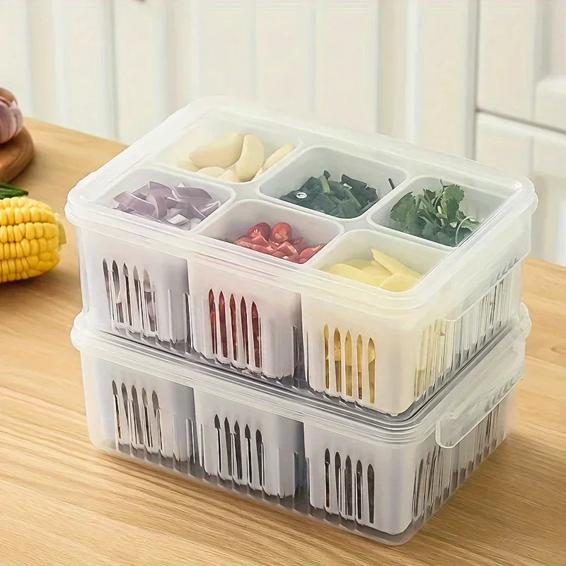 Food Storage Containers Lids Airtight Refrigerator Food Fresh