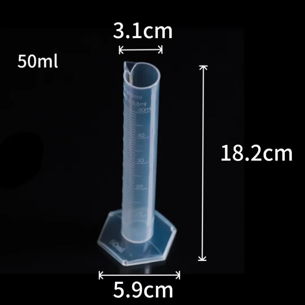 Transparents Graduated Cylinder Professional Sturdy Measuring