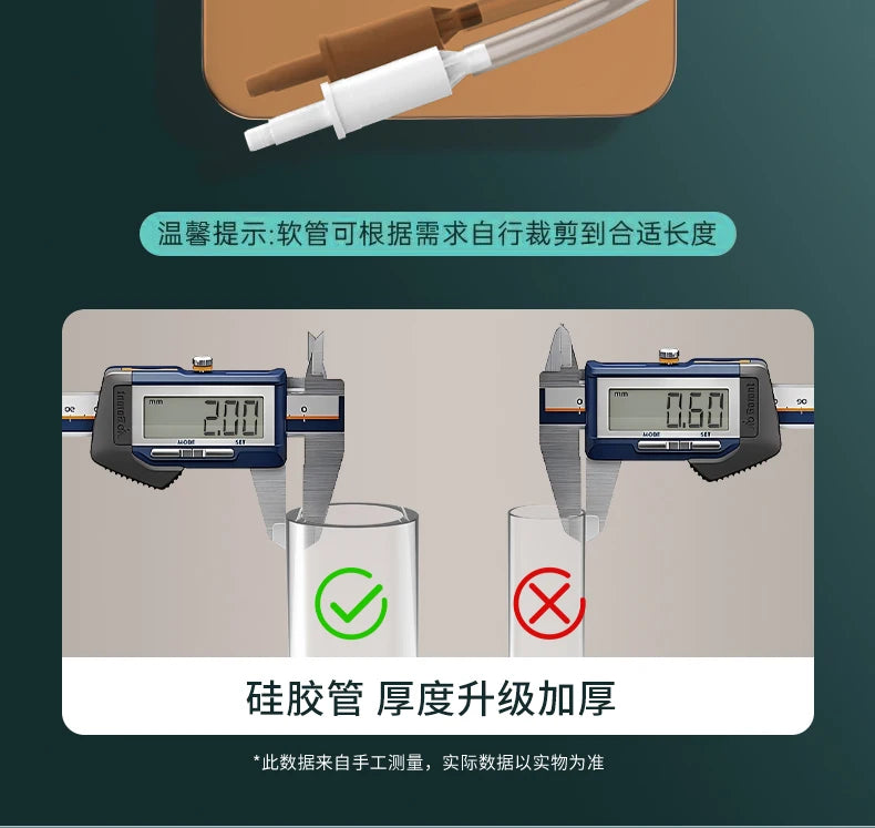 Counrtertop Dishes Dispenser Extention Tube Hand Press Soap