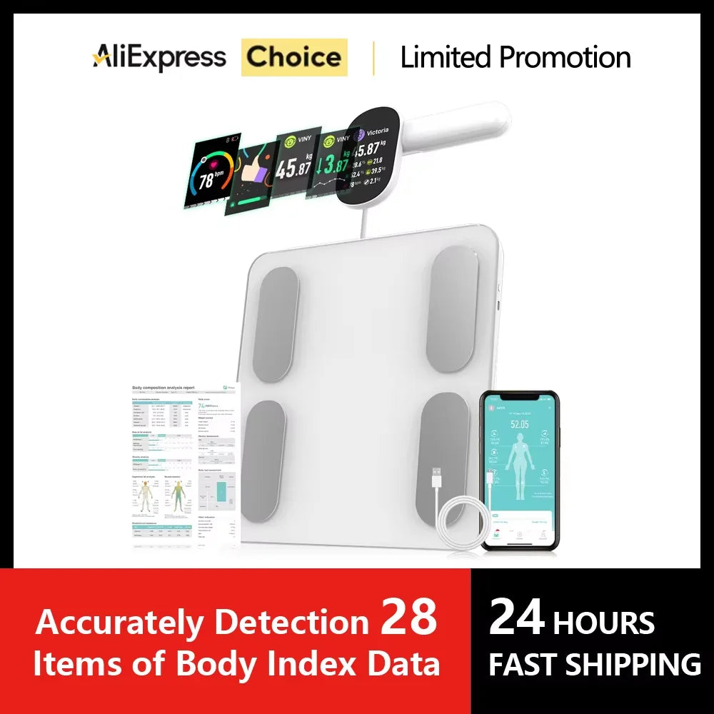 Smart Bioimpedance Scale Smart Body Composition Scale Digital