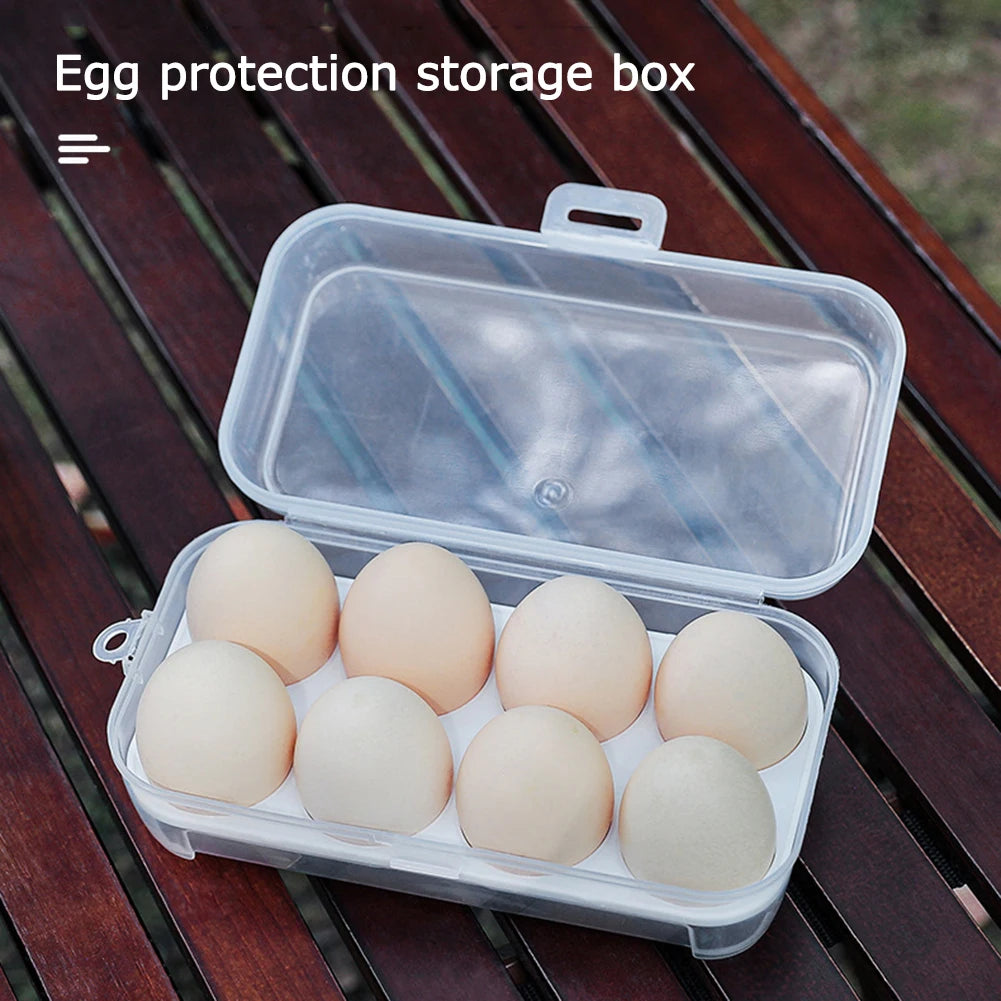 3/4/8 Grids Egg Holder Shockproof Container Case Organizer