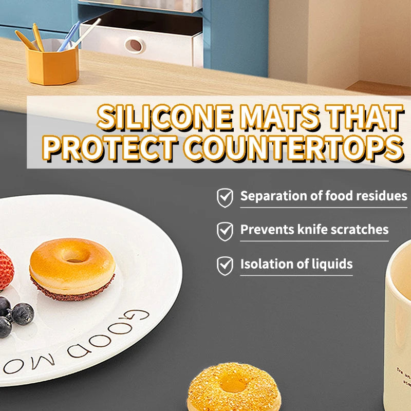 60 120cm Large Silicone Table Mat Silicone Mat