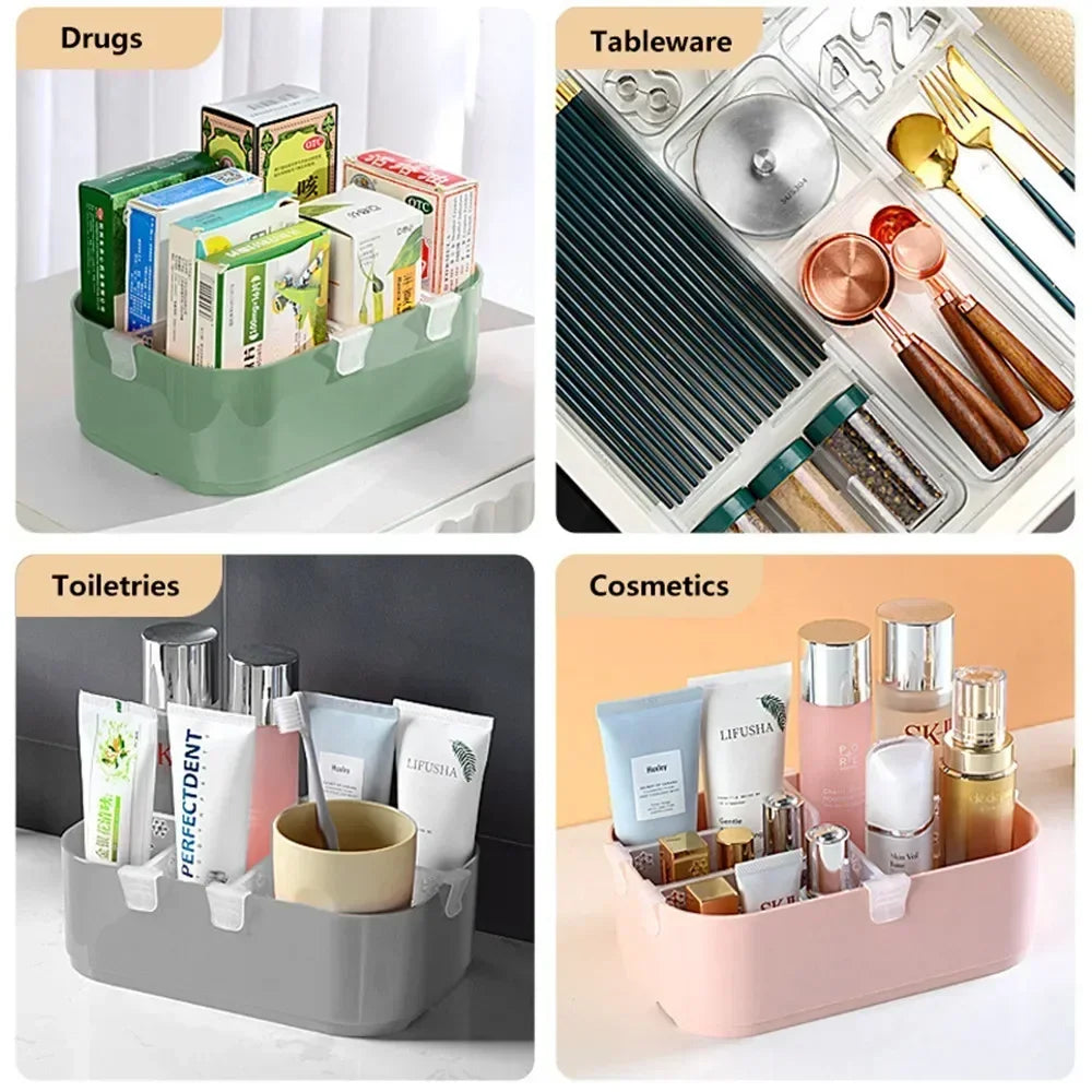 Refrigerator Organizer Shelf 4/6/8 Pieces Items Shelves
