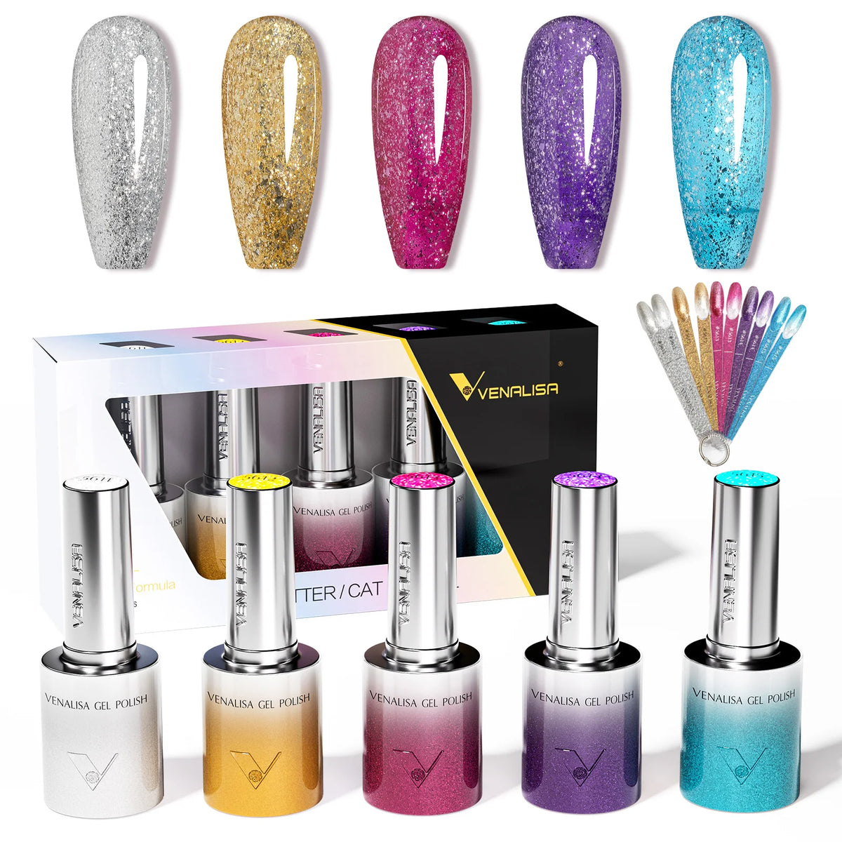 1pc Venalisa 10ml Nail Gel Polish Kit Soft