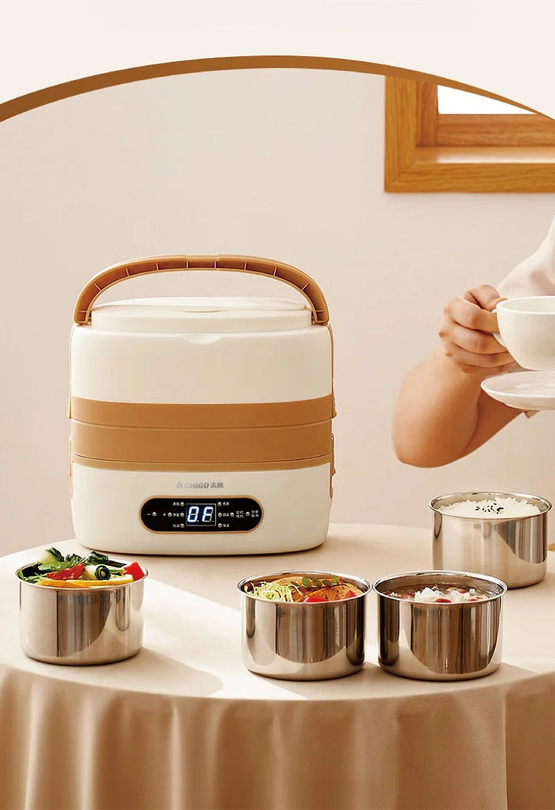2l Smart Electric Lunch Box Heating Lunch Box