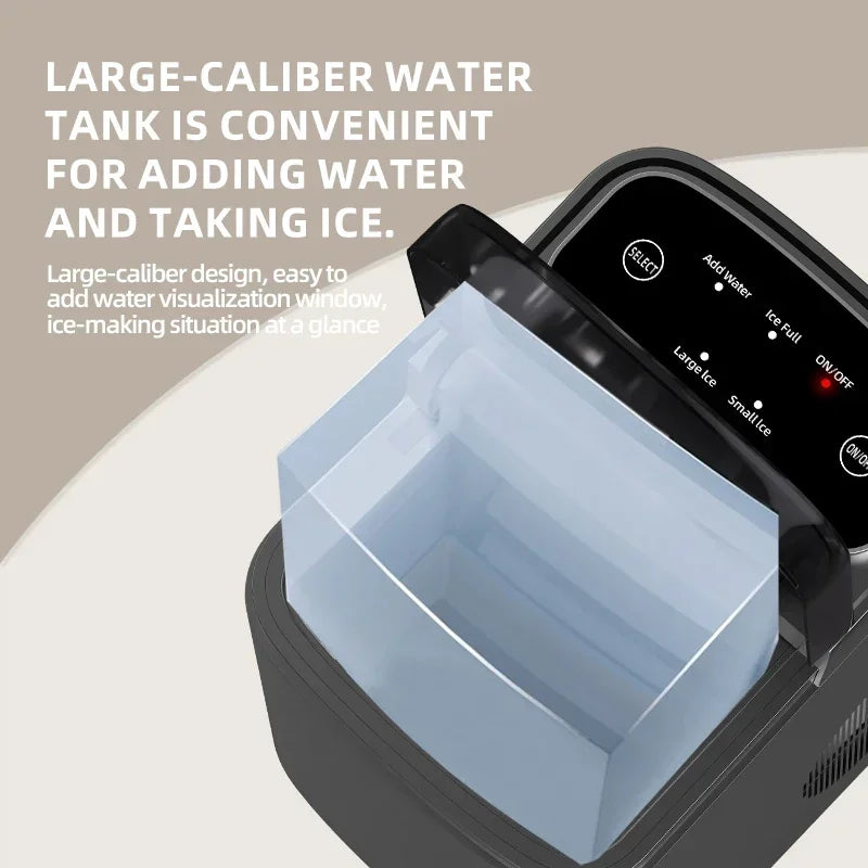 Small Ice Maker Electric 220v Multi-Functional Smart Touch