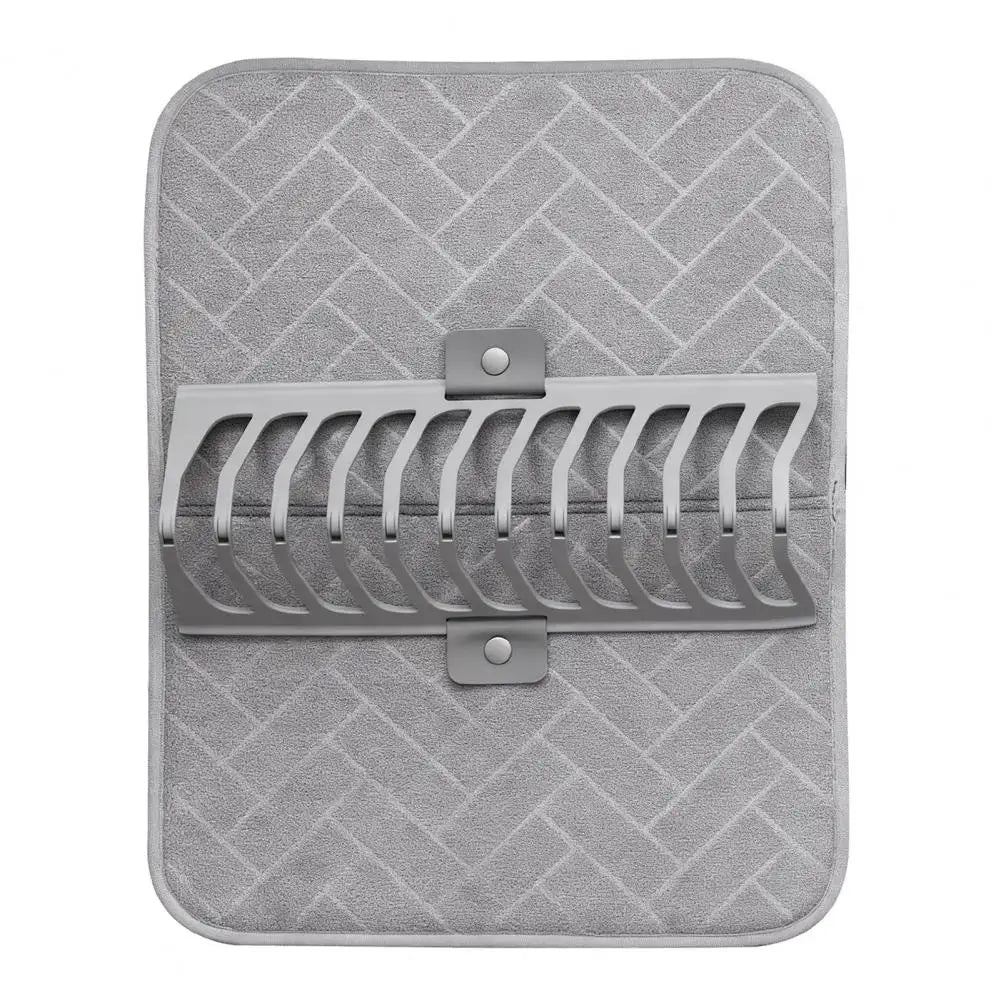 Folding Drain Pad Air Circulation Drying Mat Super