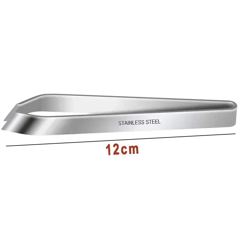 1pcs 430 Stainless Steel Fish Bone Tweezers Pincer