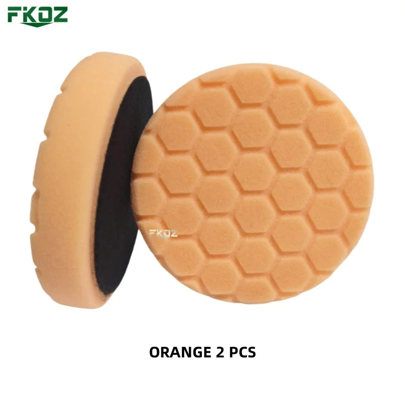 6/7 Inch Sponge Car Polisher Waxing Pads Buffing