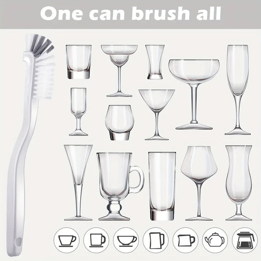5pcs Cleaning Dish Scrub Brush Sink Bathroom Brushes